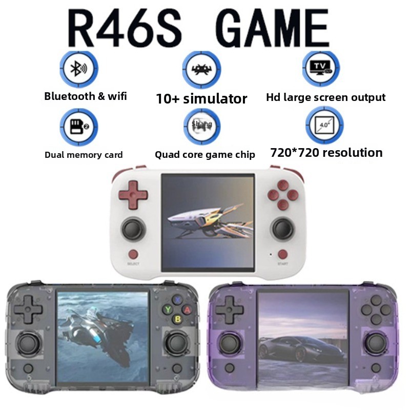 Retro Handheld Console - Originele R46S Retro Handheld Game Console