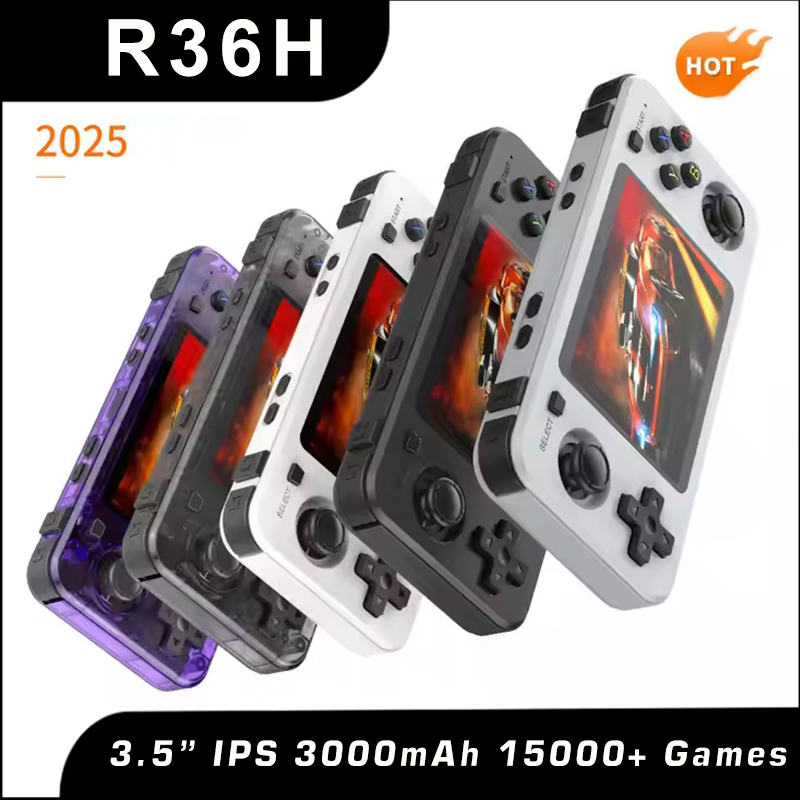 Retro Gaming Portable - Nieuwe R36H Retro Handheld Console Open