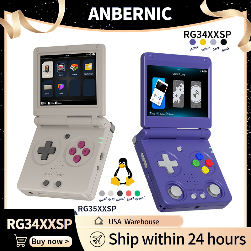 Anbernic RG34XXSP RG35XXSP Fli - Retro Gaming Device recensie en prijs
