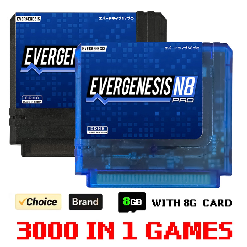 3000 in 1 Game Card ED N8 Pro  - Retro Gaming Nostalgia recensie en prijs
