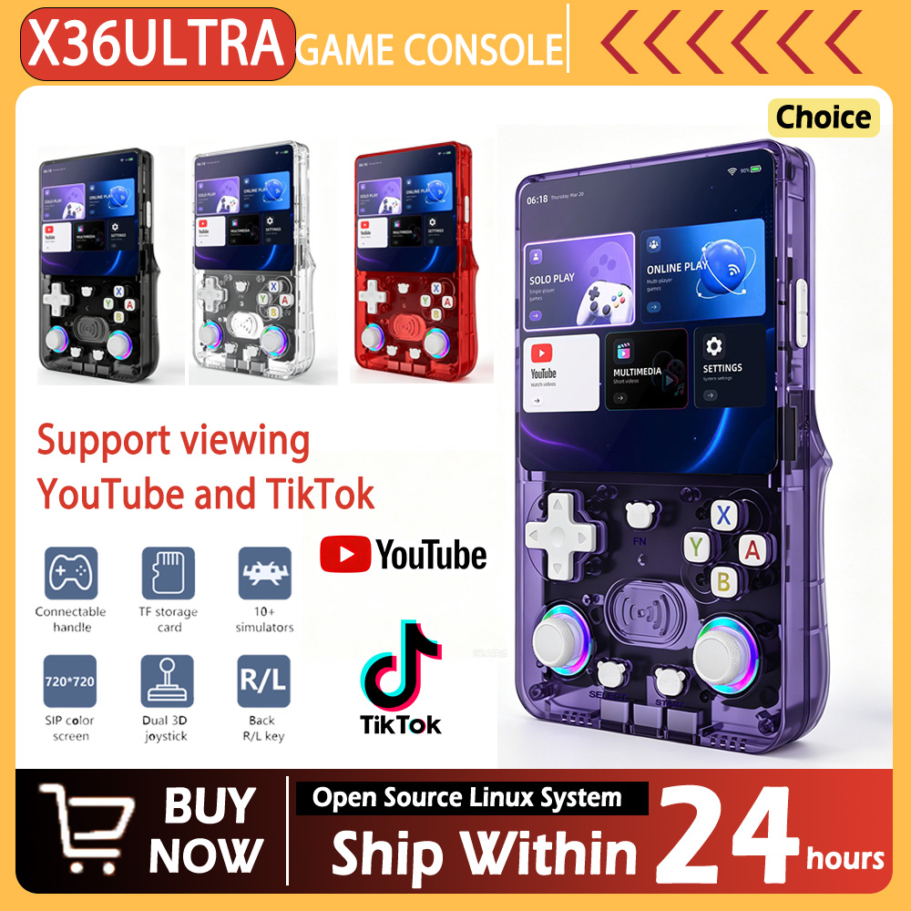 Nieuwe X36 ultra retro handhel - Retro Gaming Portable recensie en prijs