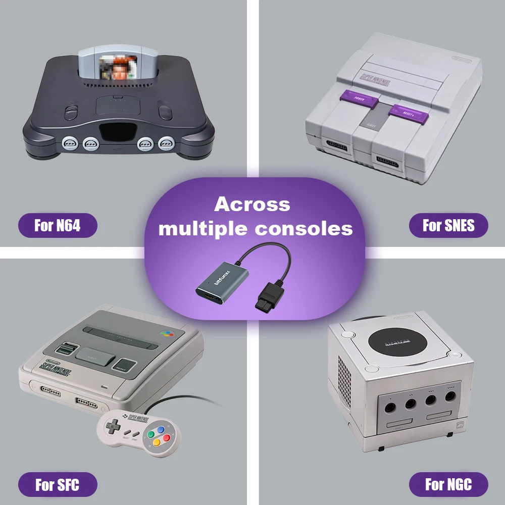 Bitfunx 720P Svideo/AV naar HD - Retro Gaming Device recensie en prijs