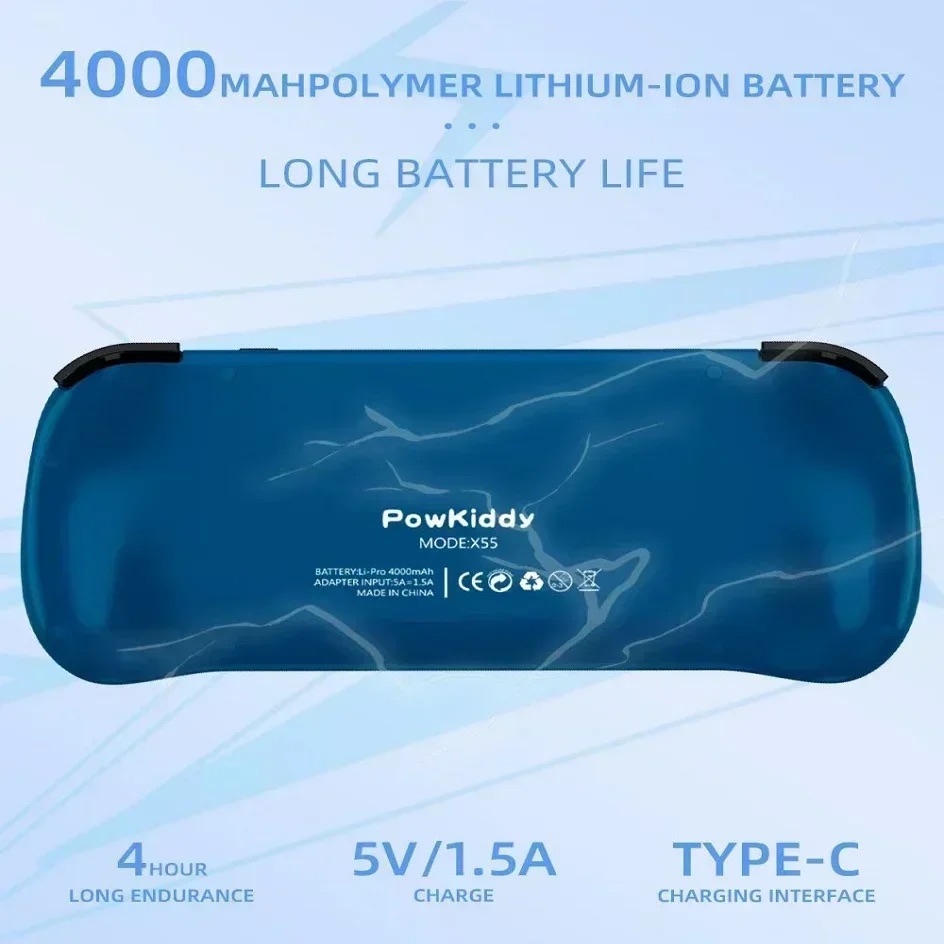 POWKIDDY X55 Handheld Game Con - Retro Gaming Device recensie en prijs