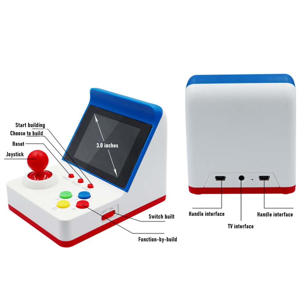 360 Video Games 3inch 8bit Dra - Retro Handheld Console recensie en prijs