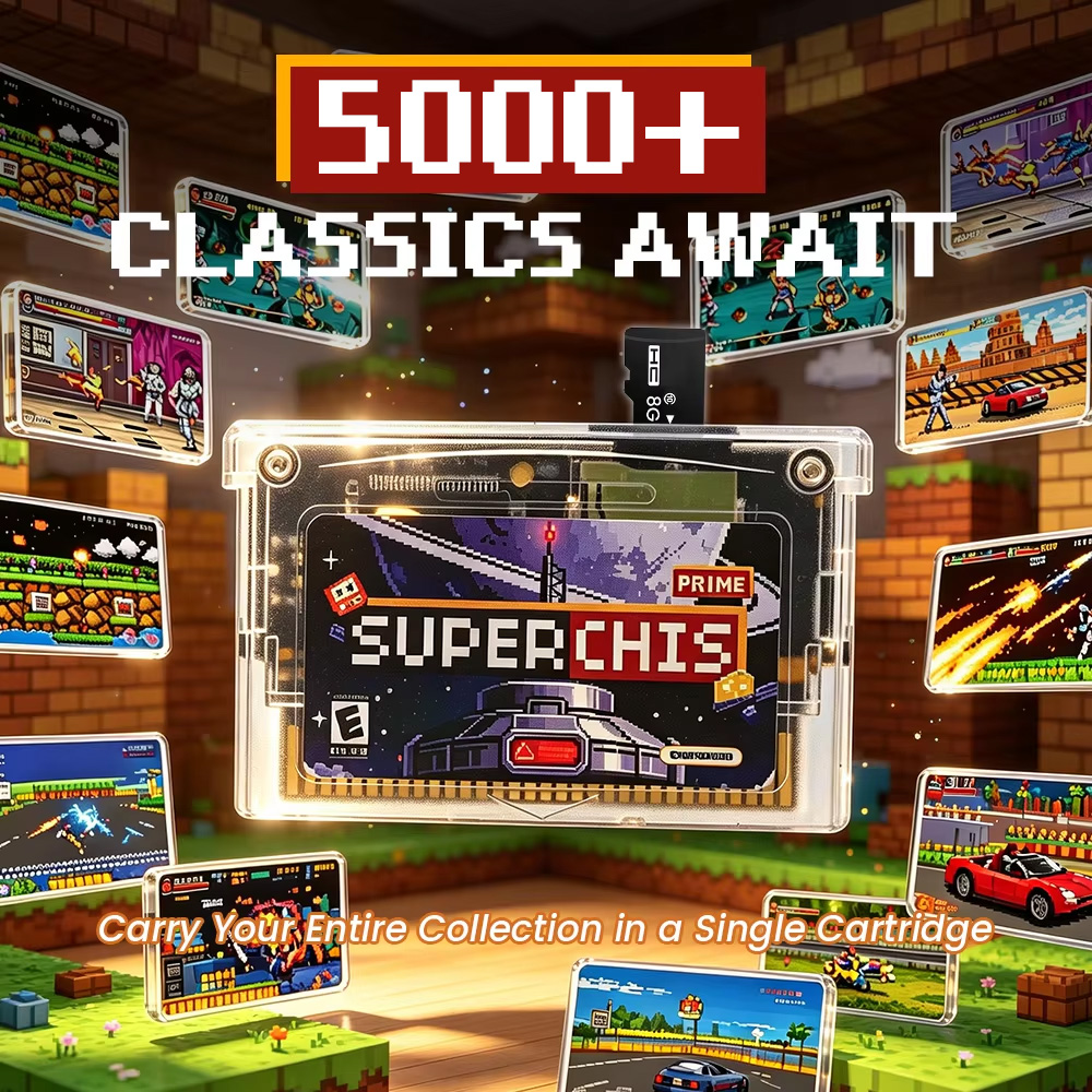 Retro Superchis Flash Game Car - Retro Gaming Nostalgia recensie en prijs