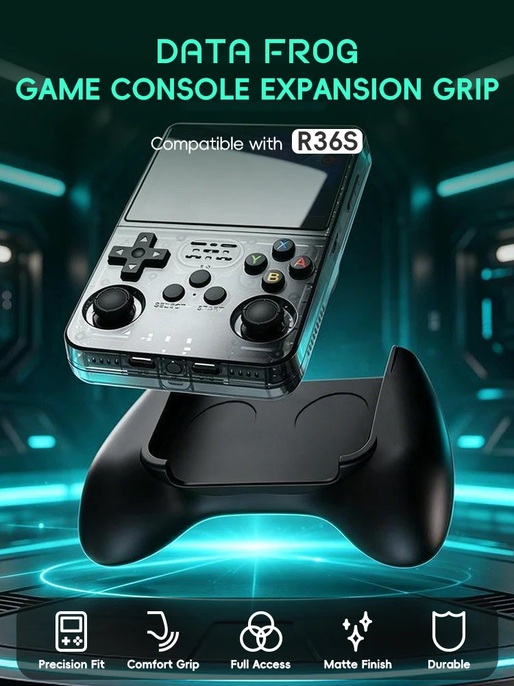 Data Frog R36S Game Grip Ergon - Retro Gaming Console Handheld recensie en prijs