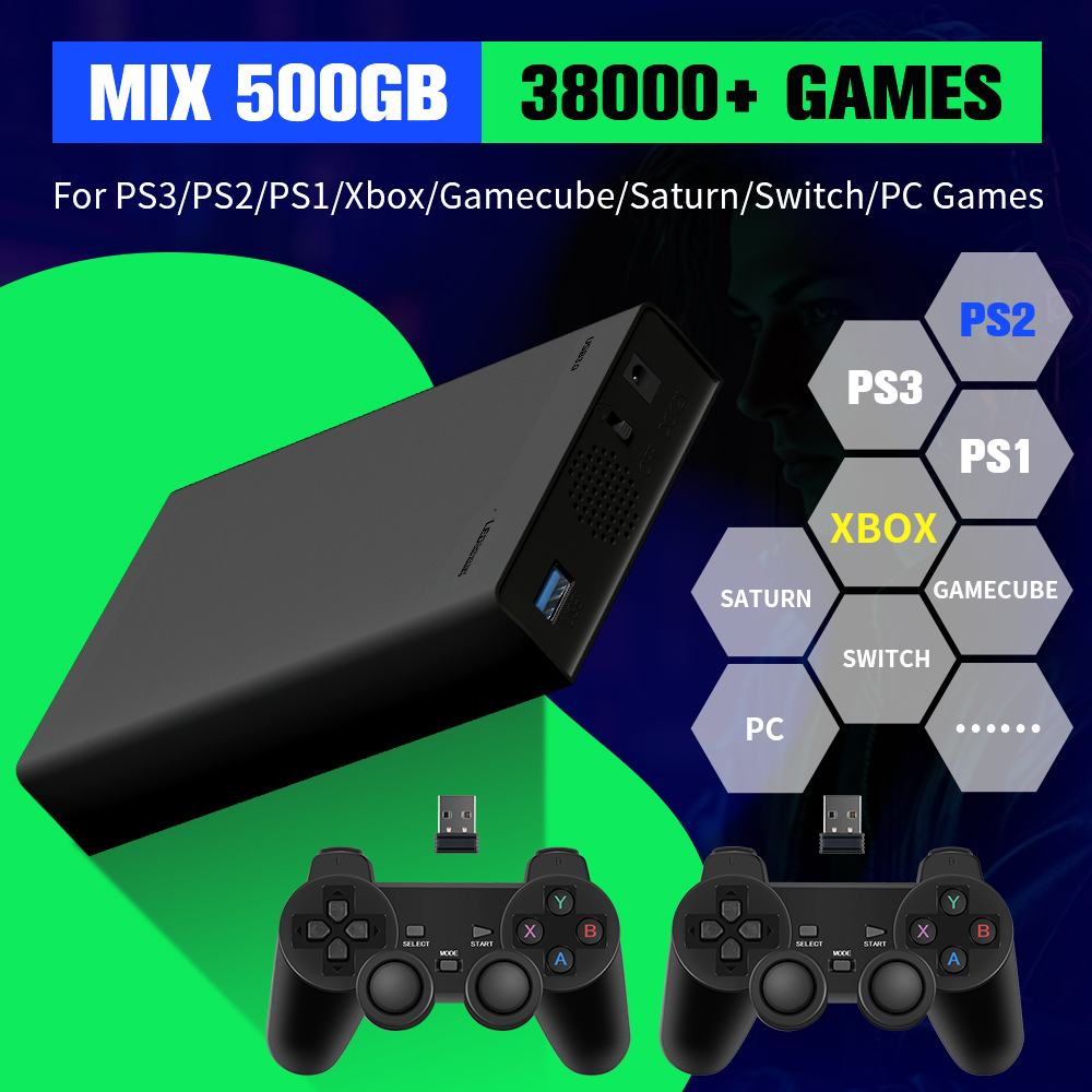 500G Game Hard Drive Met 38000 - Retro Gaming Devices recensie en prijs