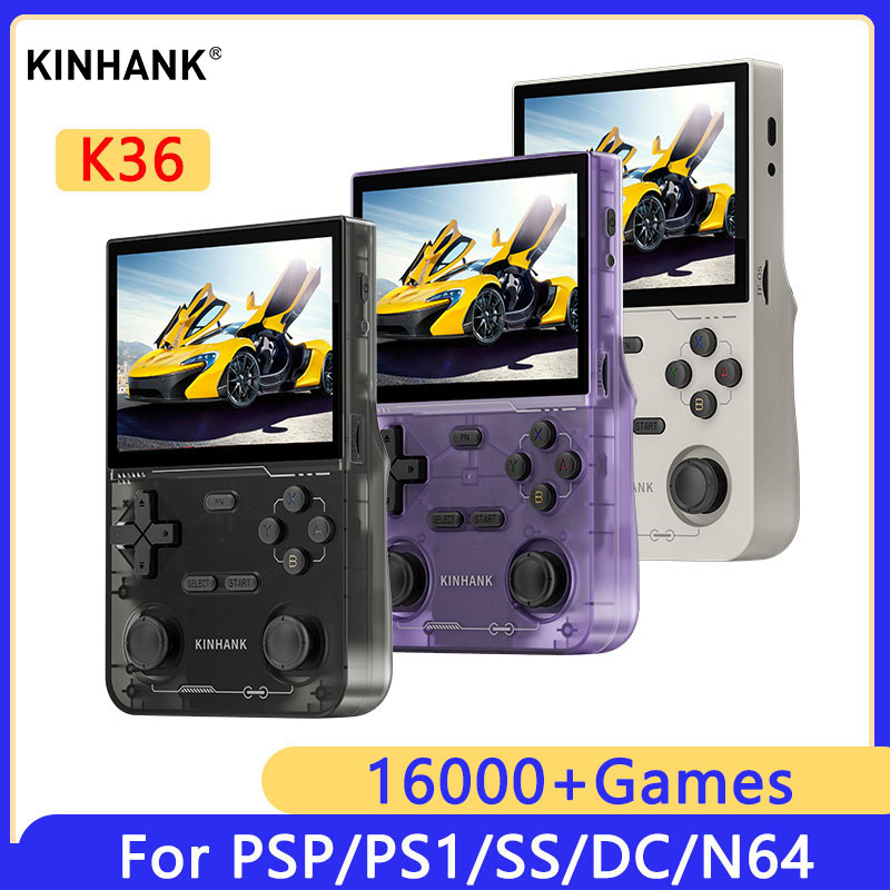 KINHANK K36 Retro Handheld Vid - Retro Gaming Console Handheld recensie en prijs