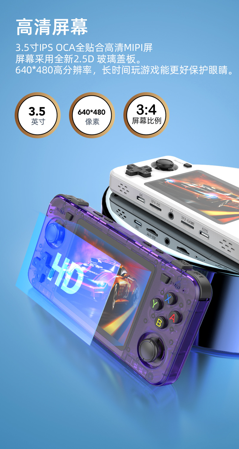Nieuwe R36H Retro Handheld Con - Retro Gaming Portable recensie en prijs