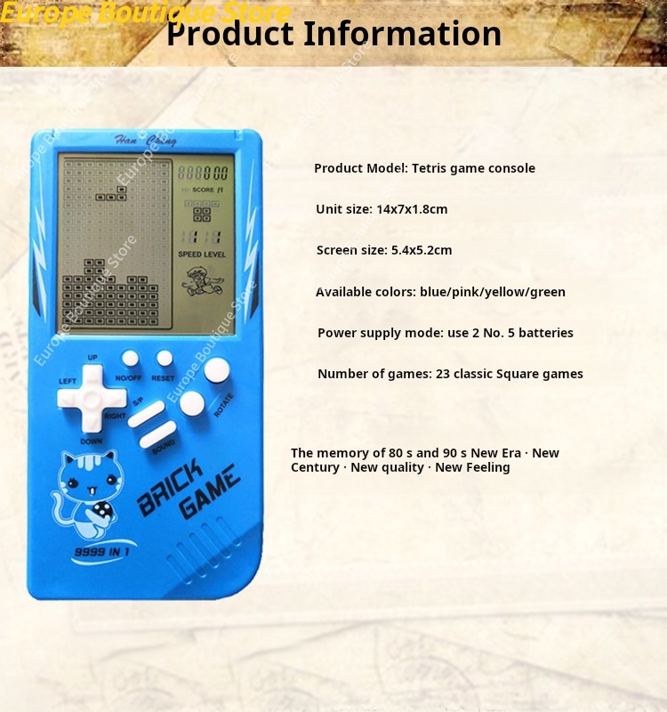Groot scherm draagbare gamecon - Retro Gaming Console Handheld recensie en prijs