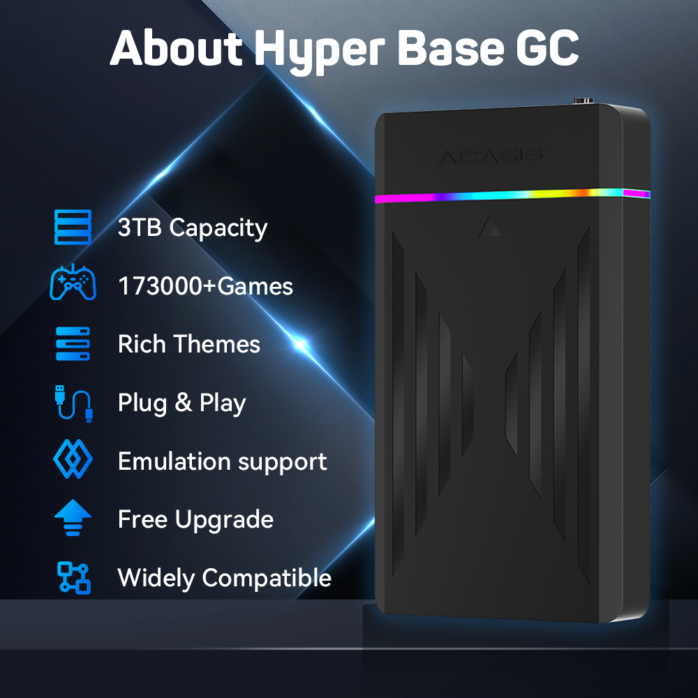 3TB Draagbare Gaming HDD Launc - Retro Gaming Device recensie en prijs