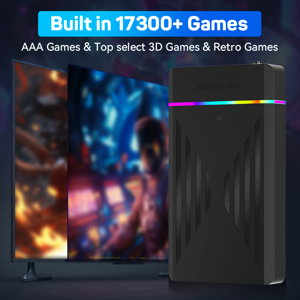 3TB Draagbare Gaming HDD Launc - Retro Gaming Device recensie en prijs