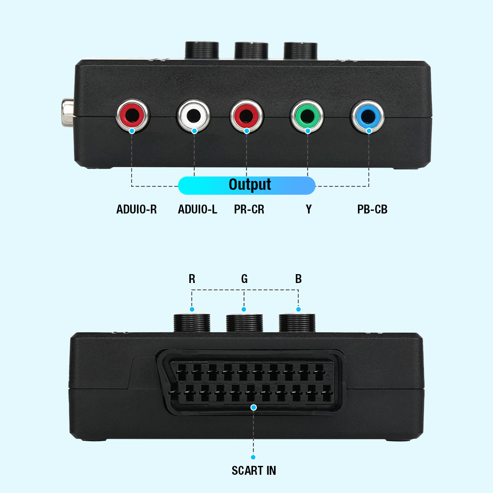 RGBS VGA naar YPBPR Component  - Retro Gaming Nostalgia recensie en prijs
